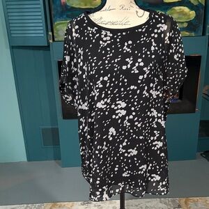 CAbi Cosmos Night sky black&gray top L